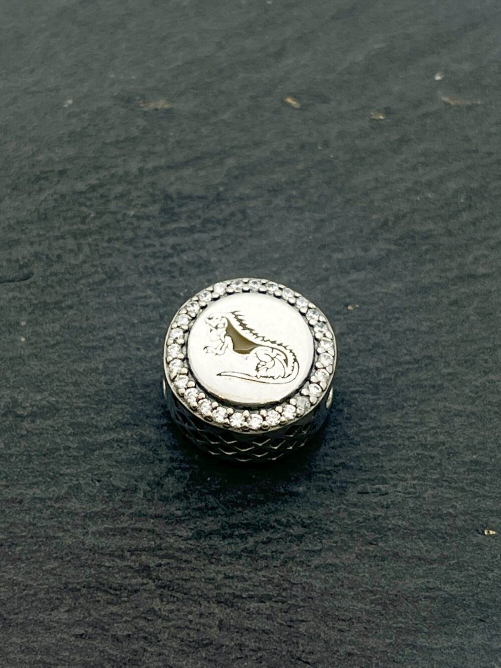 Pandora St Thomas Bead Charm Sterling Silver Jewelry